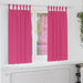 Mørkleggende Gardiner med Ringer 2 pcs Lys Rosa 175 x 140 cm
