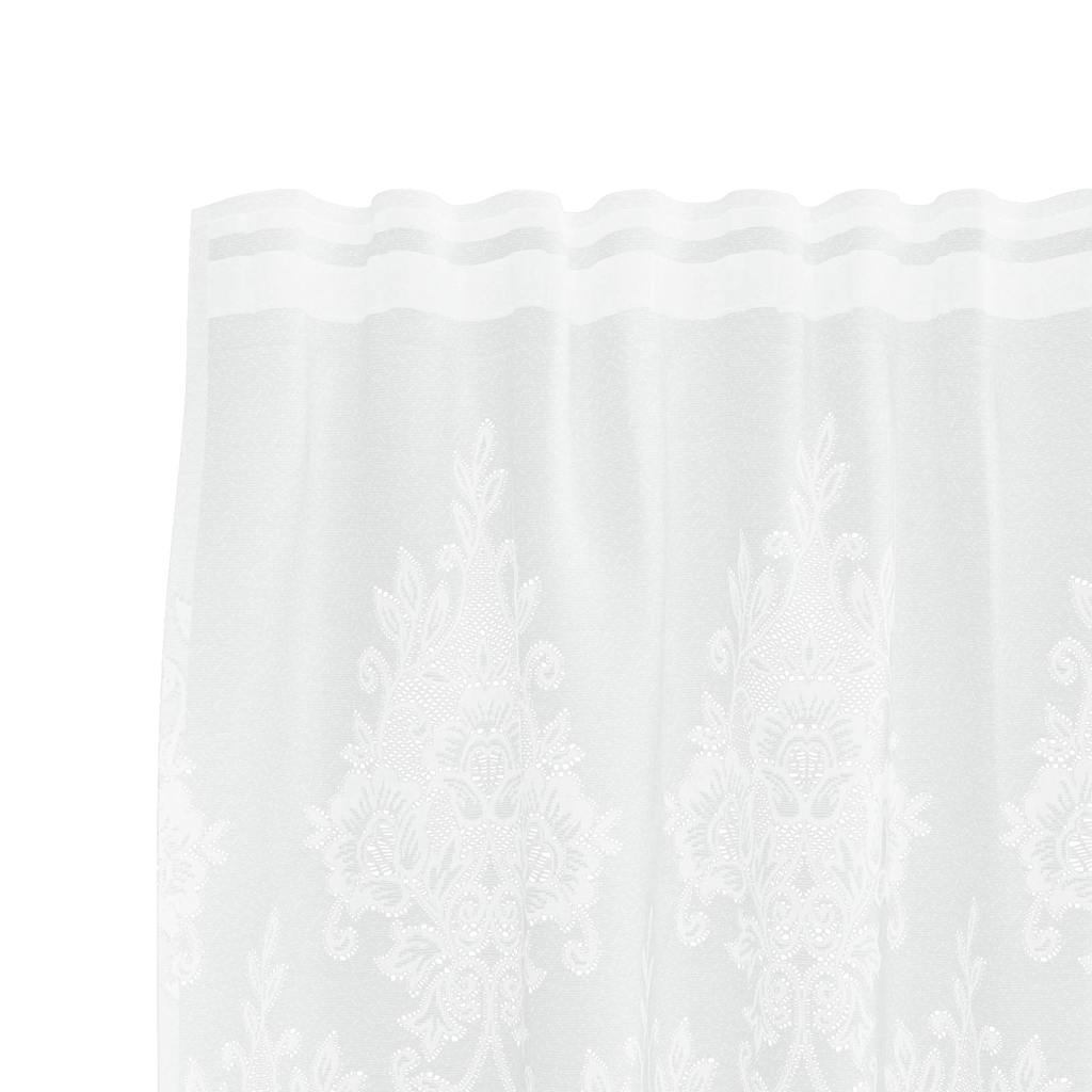 Blondegardin Hvit 100 x 400 cm Polyester
