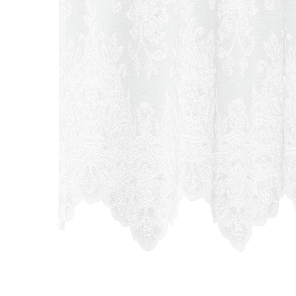 Blondegardin Hvit 100 x 400 cm Polyester