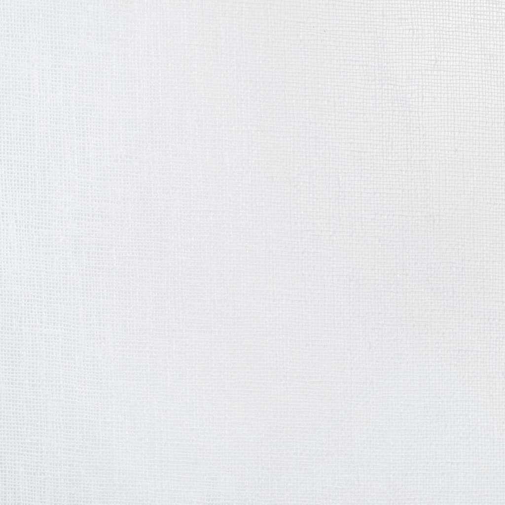 Voile Gardin med gardiner 2 pcs Hvit 245 x 140 cm Polyester