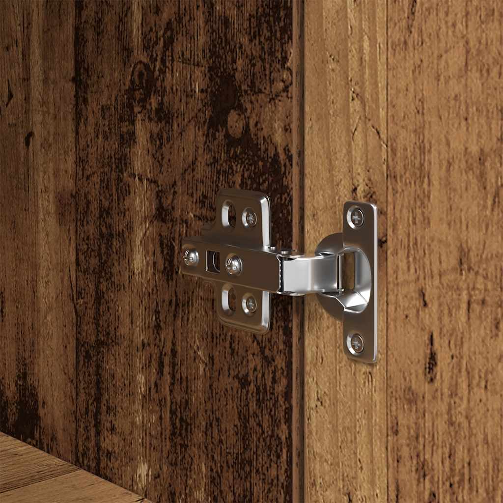 Nattbord gammelt tre 39x35x125 cm konstruert tre