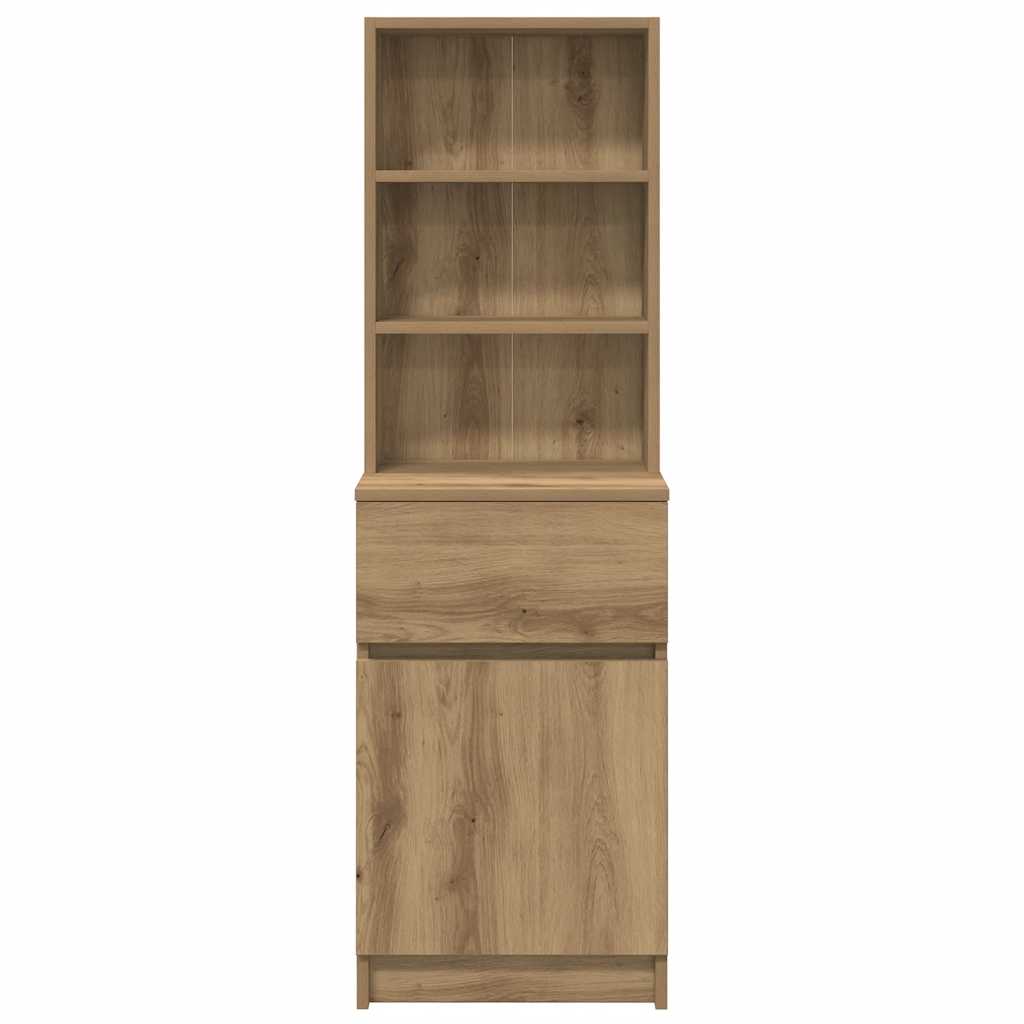 Nattbord artisan eik 39x35x125 cm konstruert tre