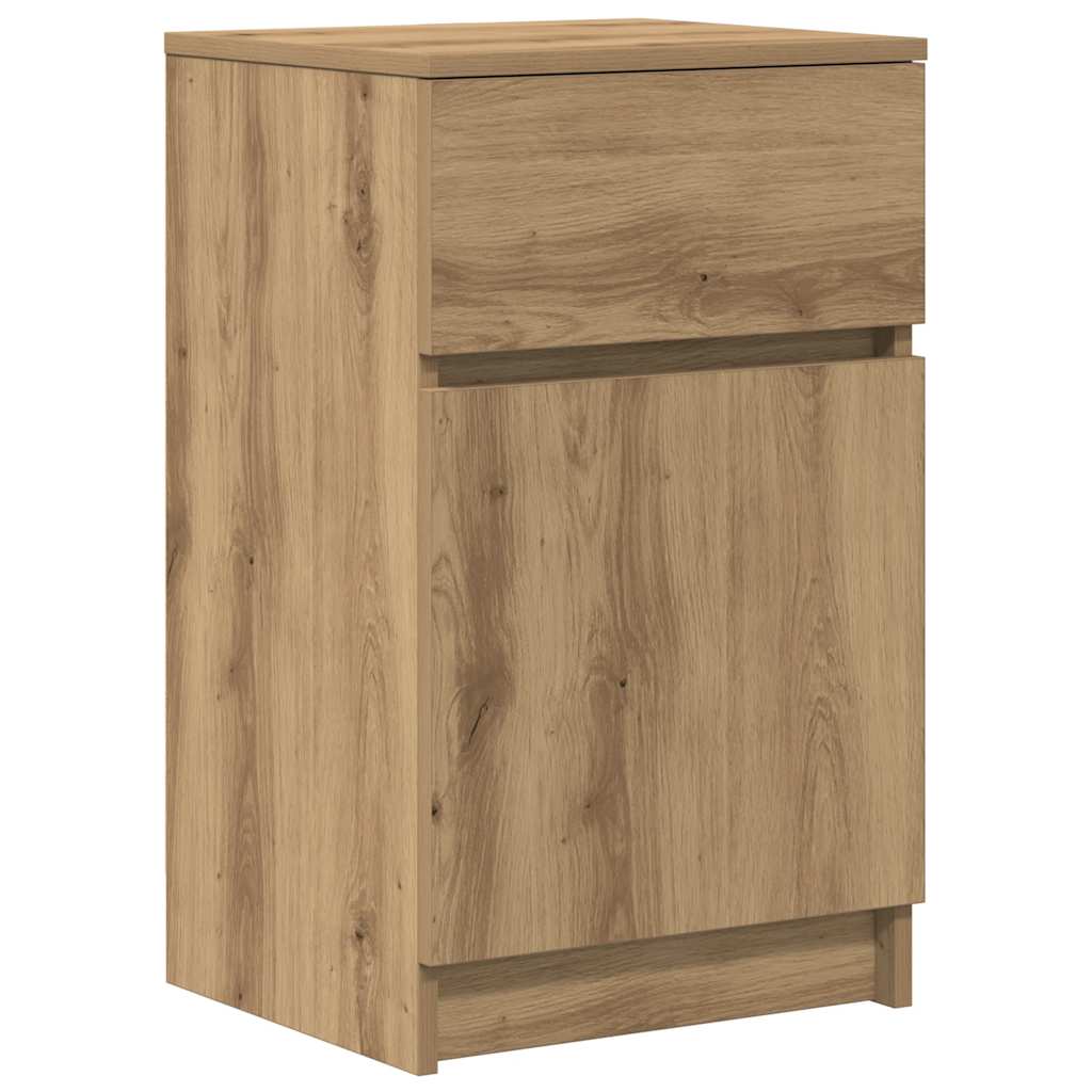 Nattbord artisan eik 39x35x65 cm konstruert tre