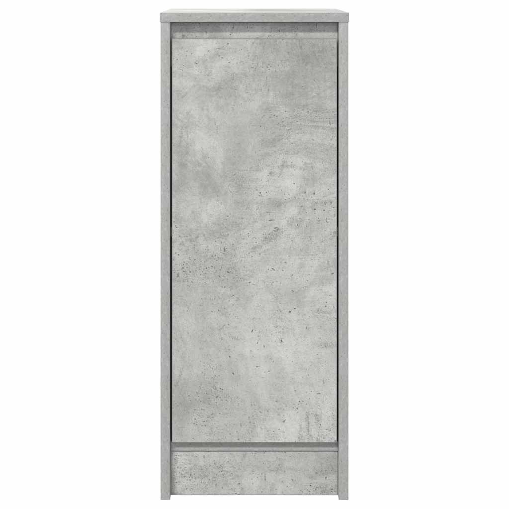 Skjenk betonggrå 29,5x34x76 cm konstruert tre