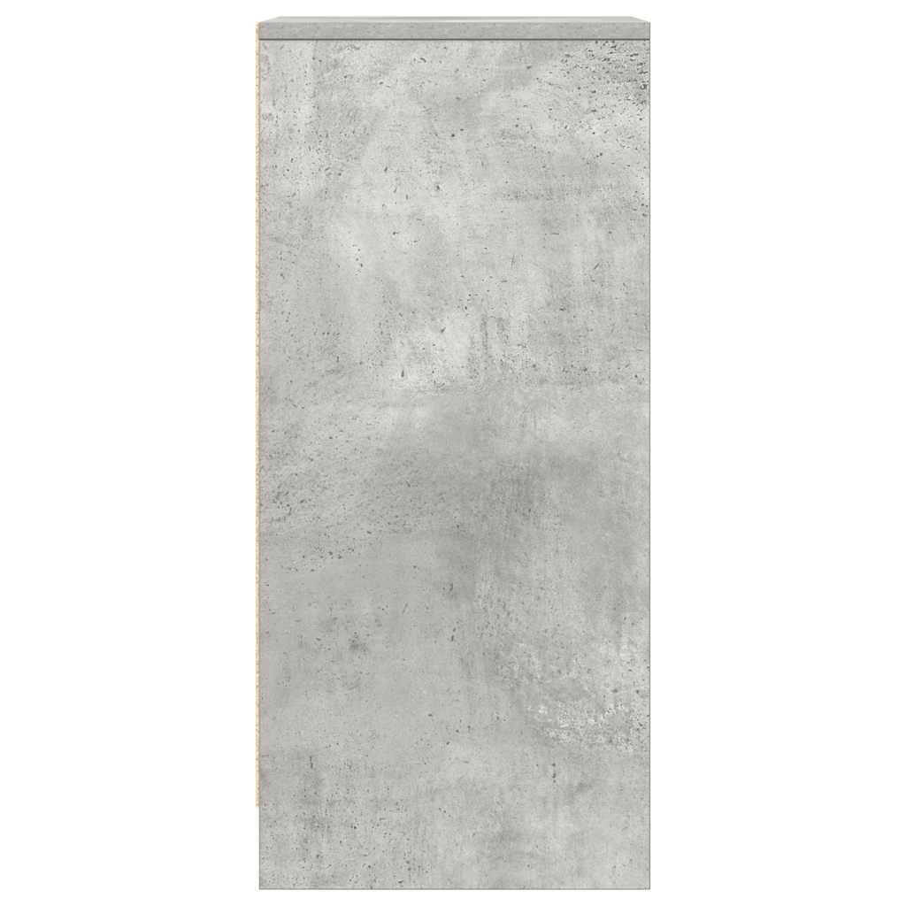 Skjenk betonggrå 29,5x34x76 cm konstruert tre