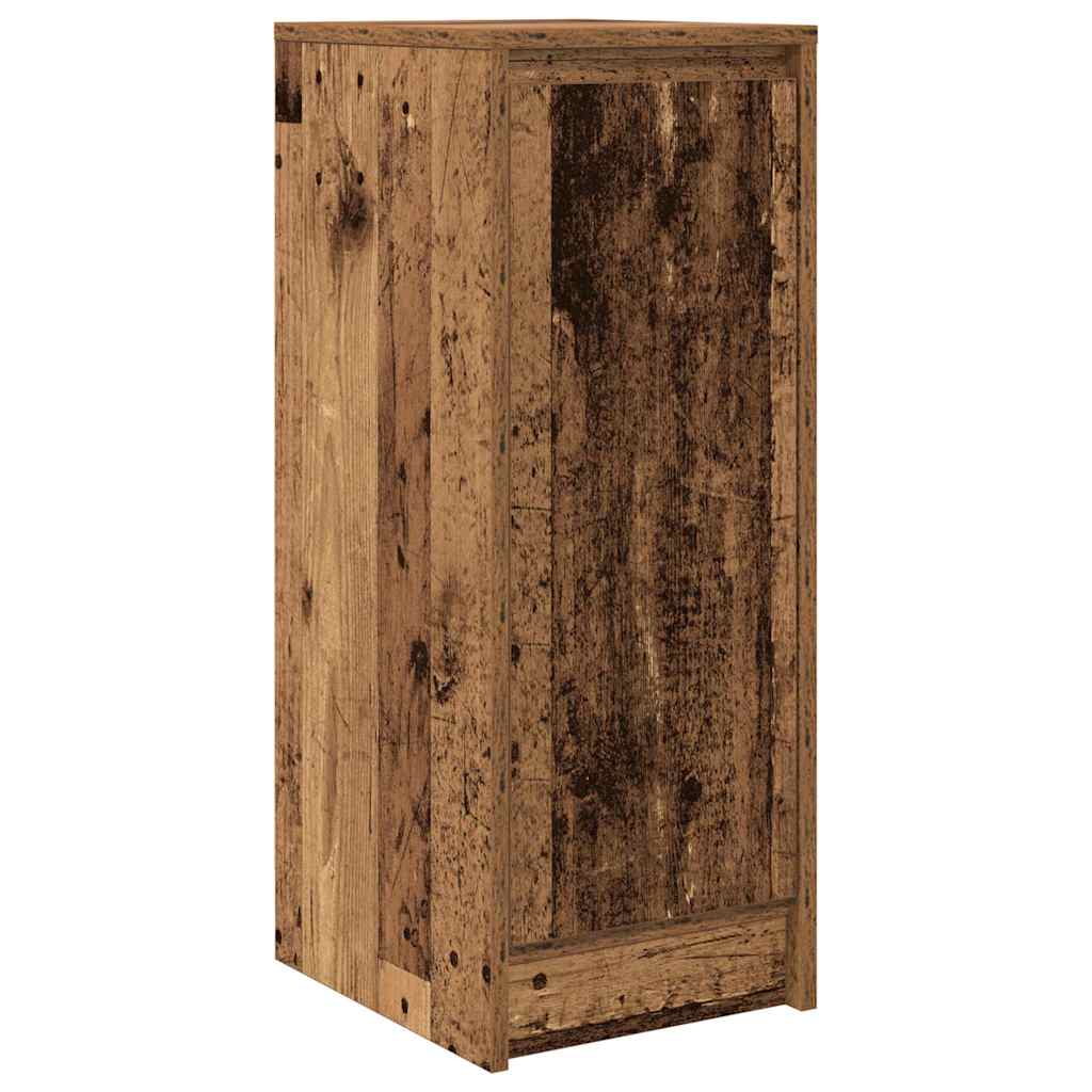 Skjenk gammelt tre 29,5x34x76 cm konstruert tre