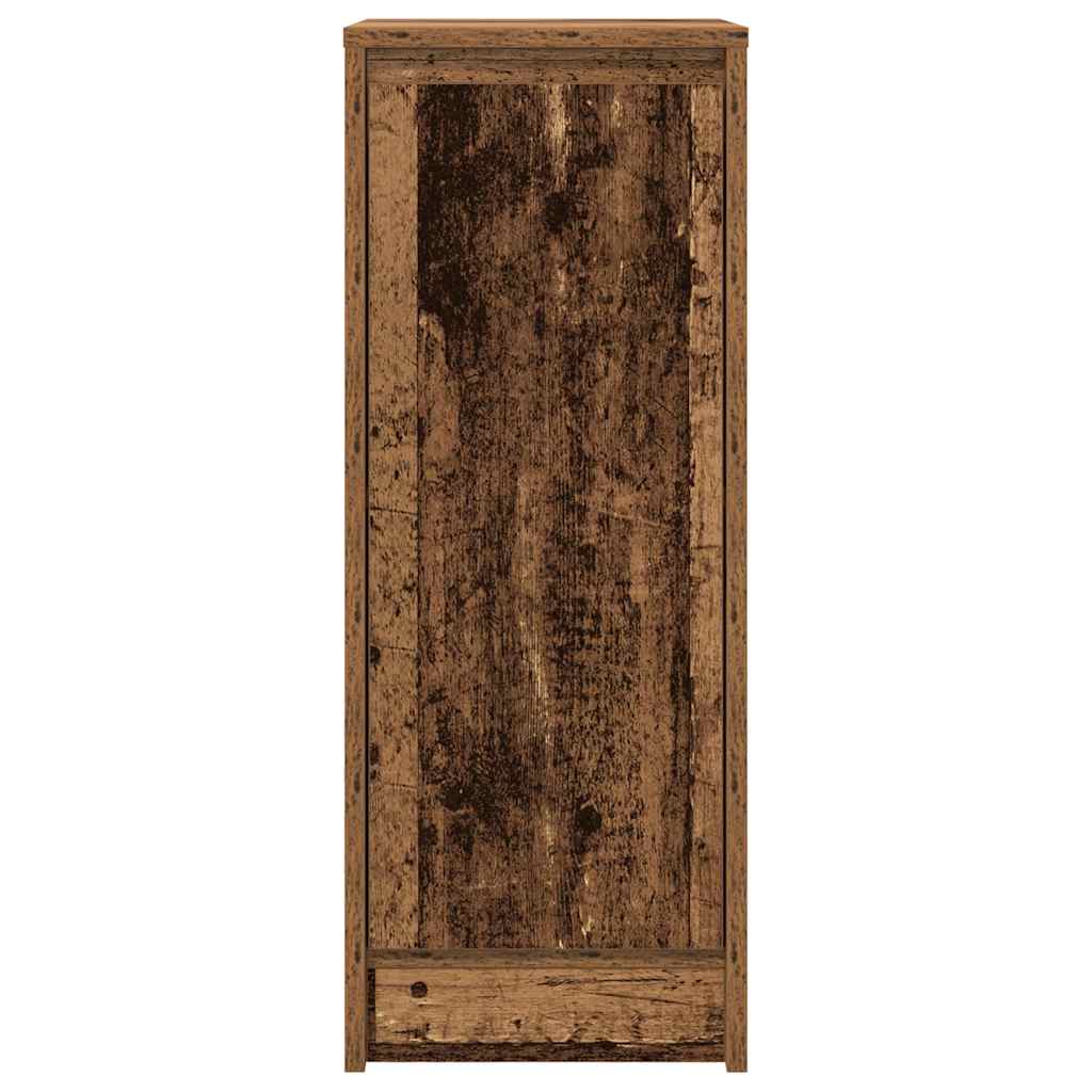 Skjenk gammelt tre 29,5x34x76 cm konstruert tre