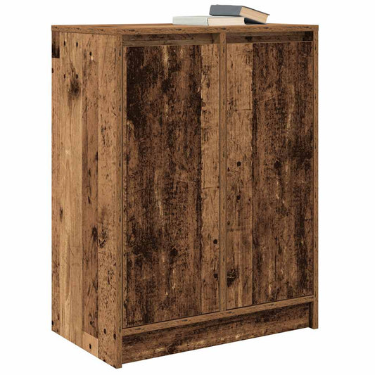 Skjenk gammelt tre 57x34x76 cm konstruert tre