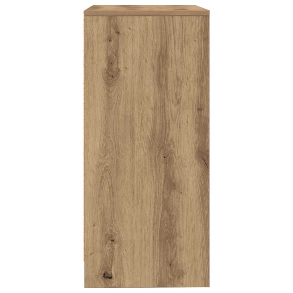 Skjenk artisan eik 57x34x76 cm konstruert tre