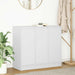 Skjenk hvit 85x34x76 cm konstruert tre