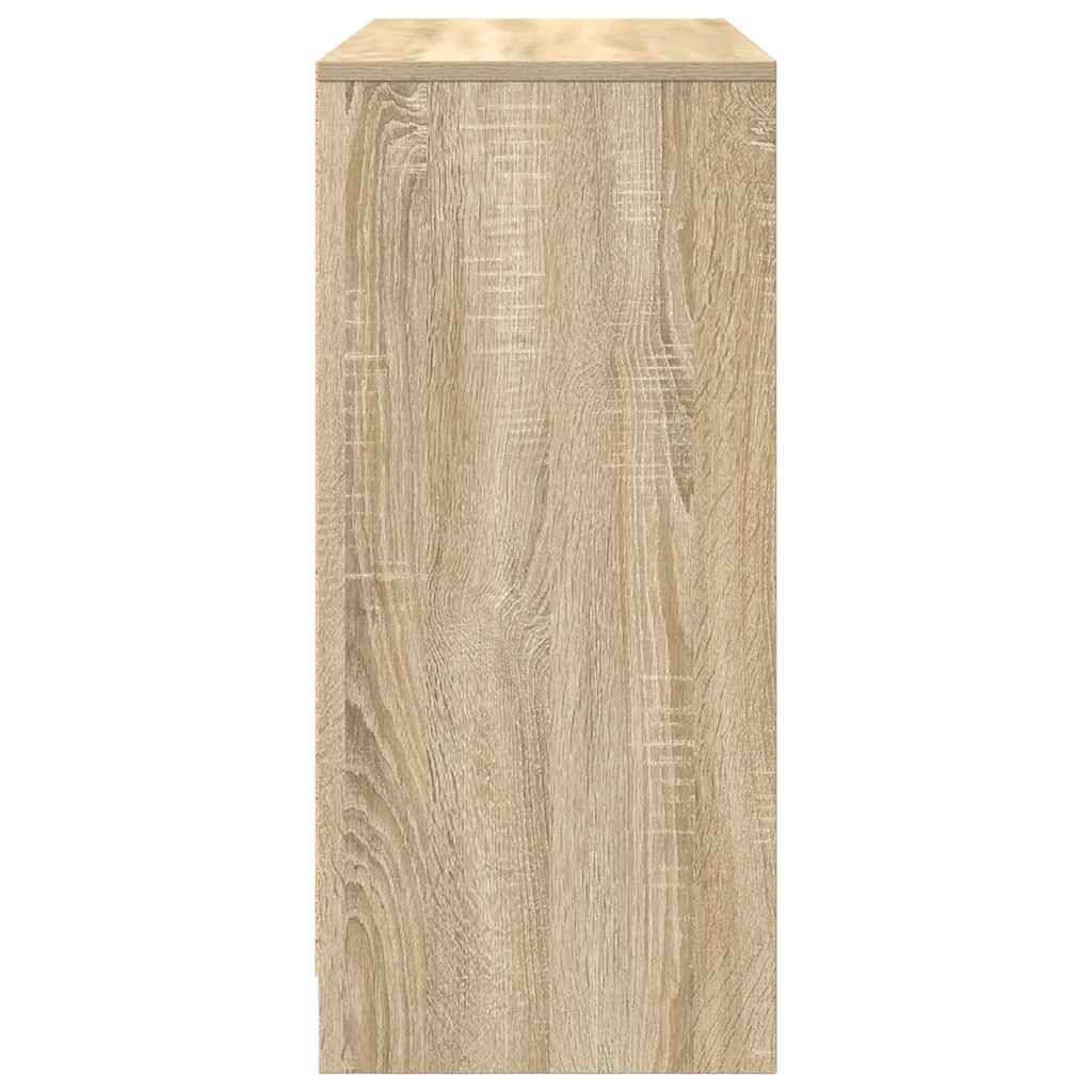 Skjenk sonoma eik 85x34x76 cm konstruert tre
