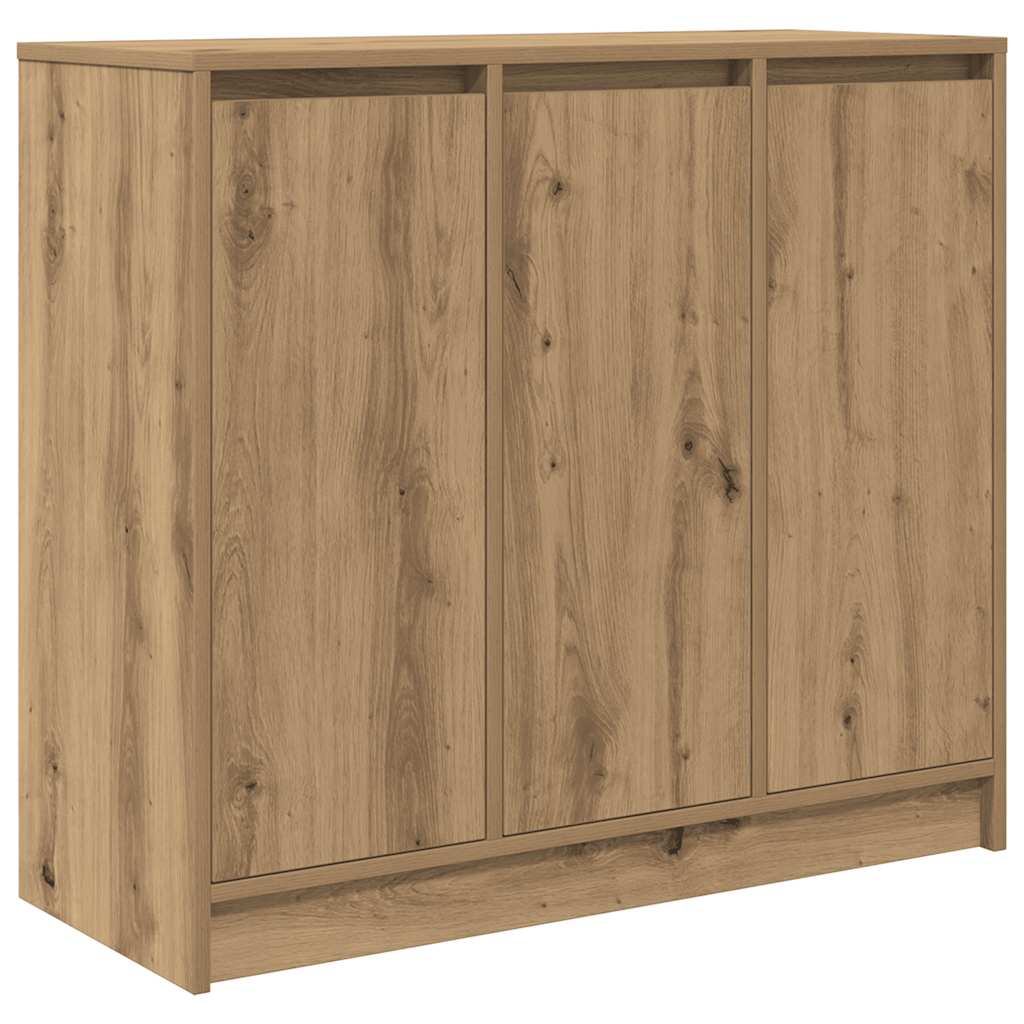 Skjenk artisan eik 85x34x76 cm konstruert tre