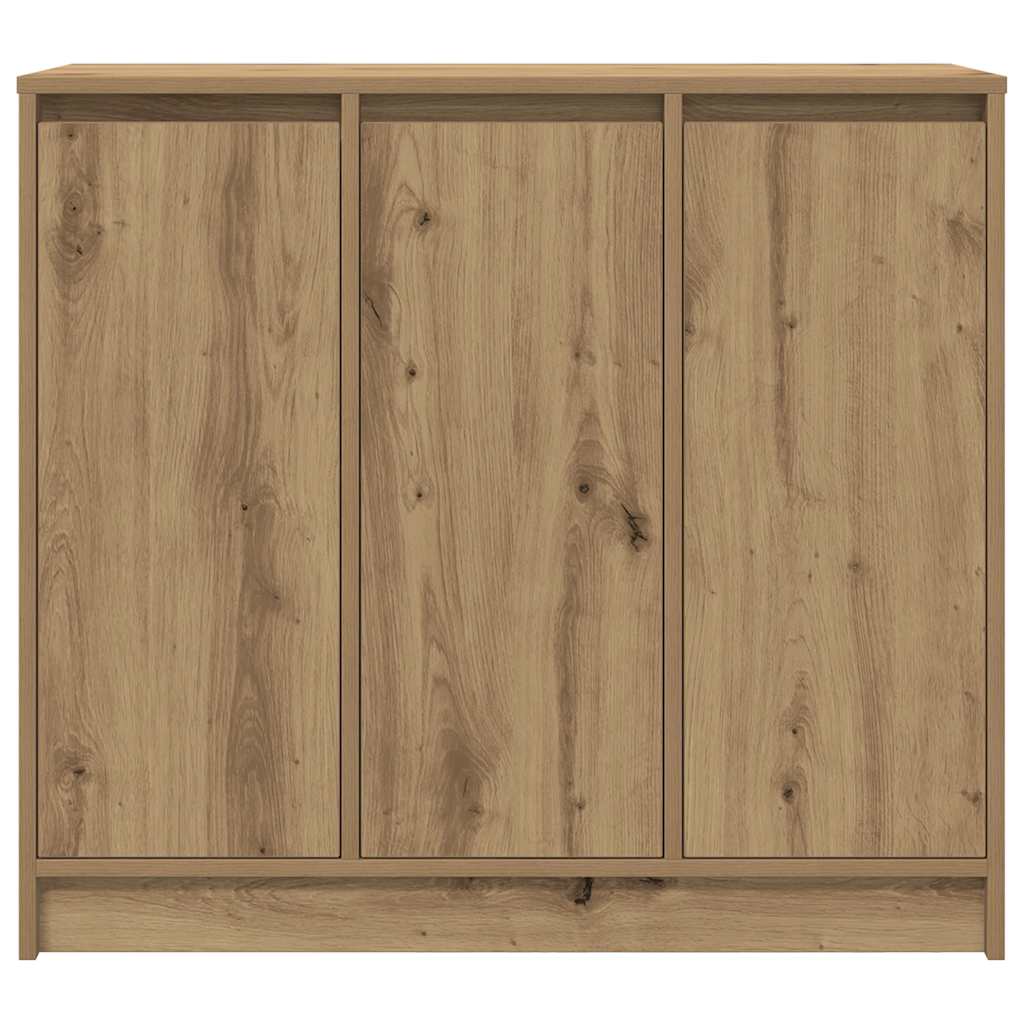 Skjenk artisan eik 85x34x76 cm konstruert tre