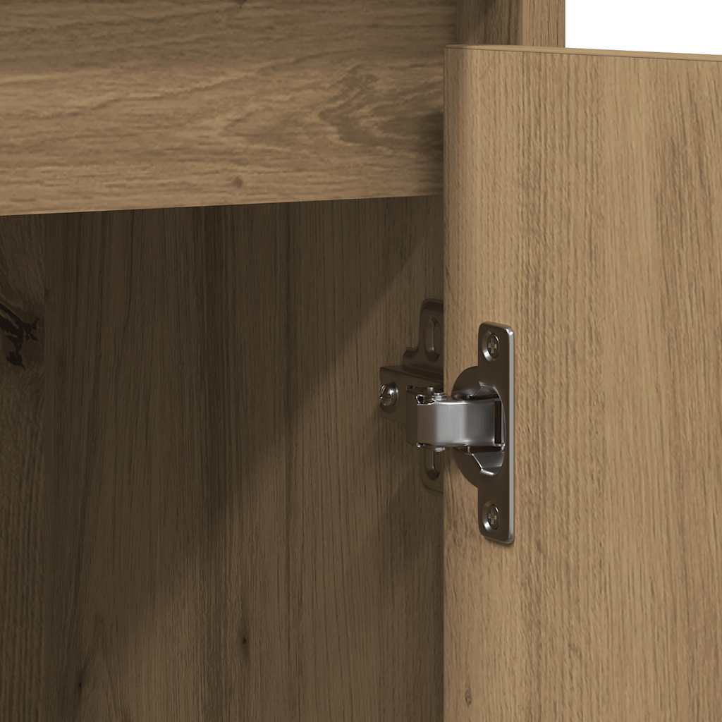 Skjenk artisan eik 85x34x76 cm konstruert tre