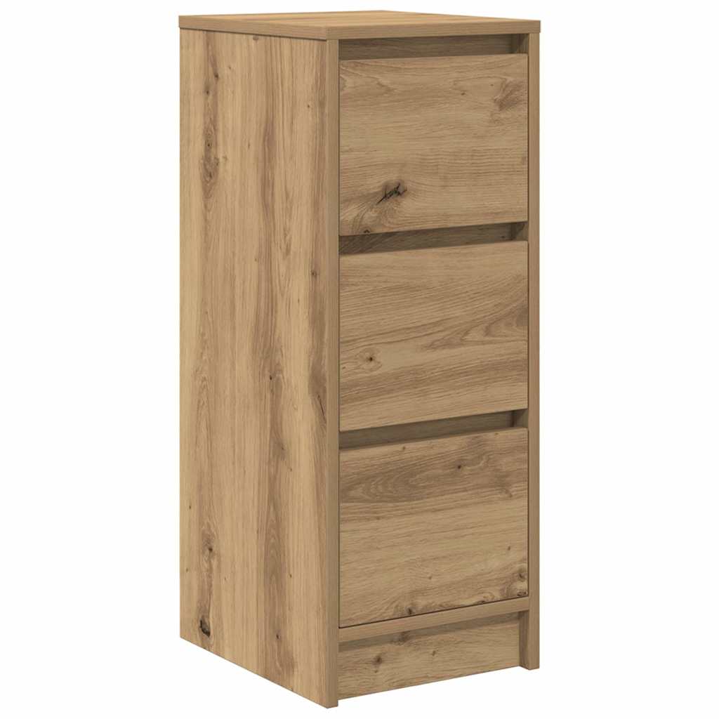Skjenk artisan eik 29,5x34x76 cm konstruert tre