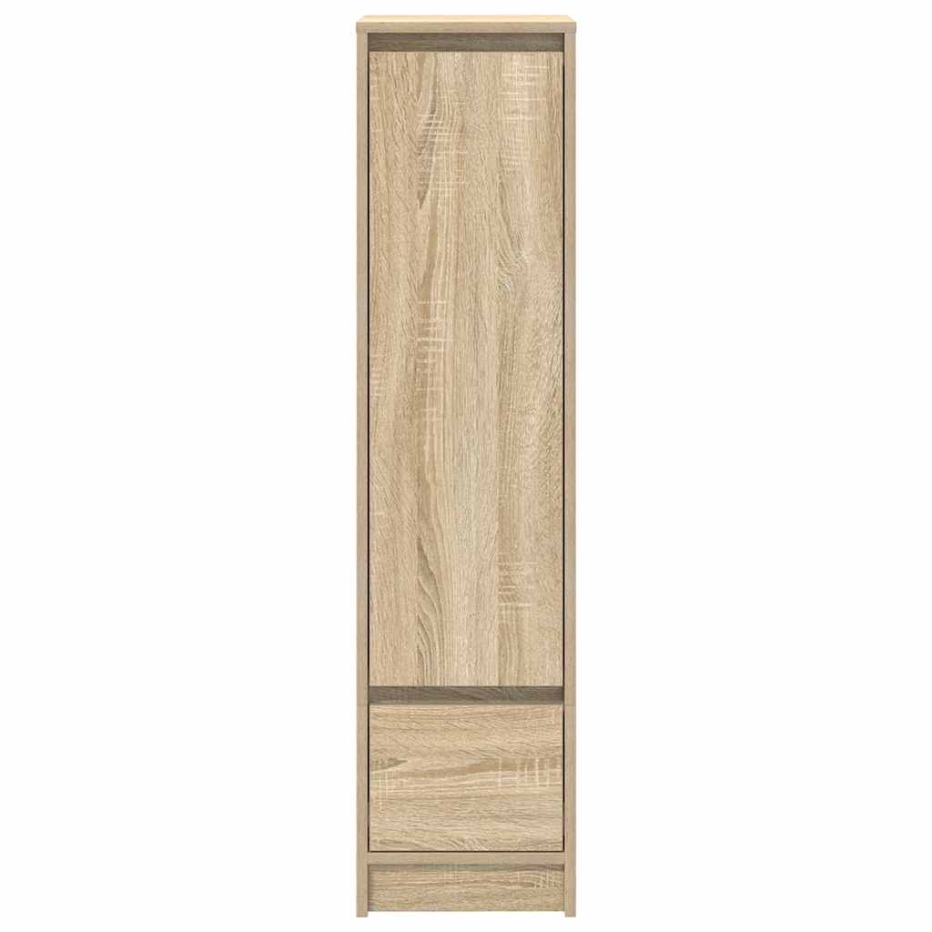 Highboard sonoma eik 29,5x34x119,5 cm konstruert tre