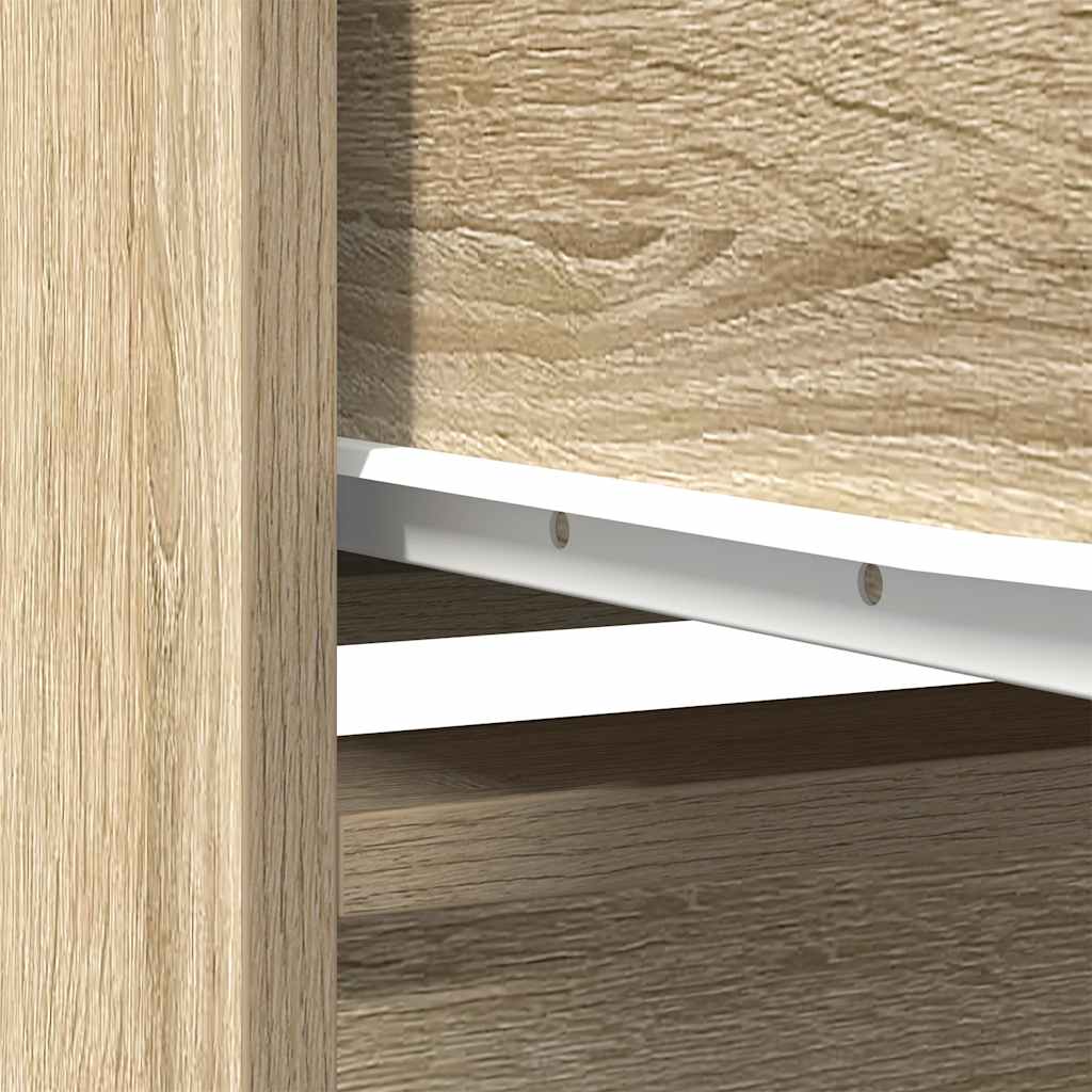 Highboard sonoma eik 29,5x34x119,5 cm konstruert tre
