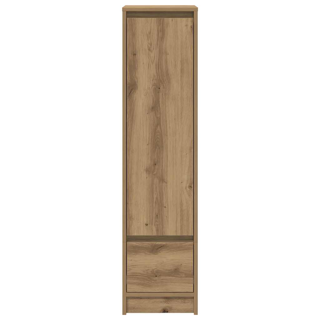 Highboard artisan eik 29,5x34x119,5 cm konstruert tre