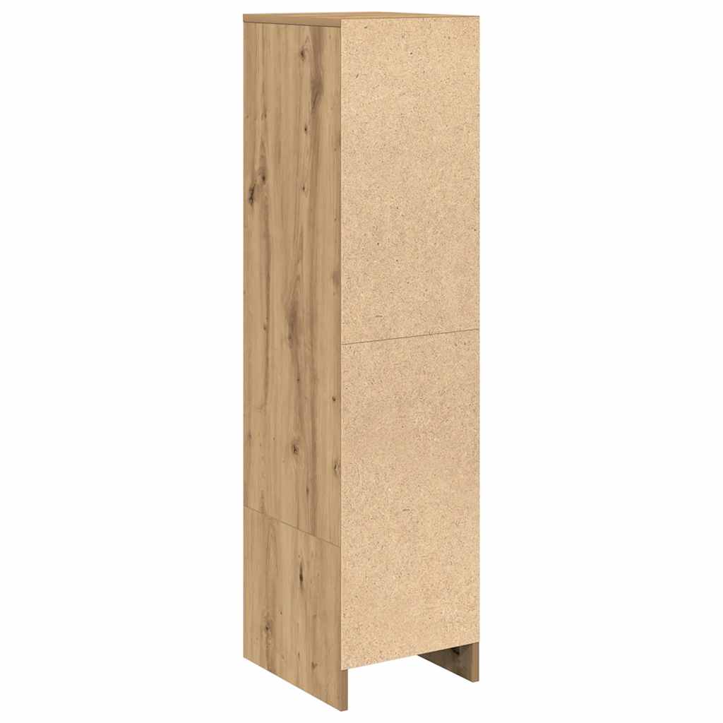 Highboard artisan eik 29,5x34x119,5 cm konstruert tre