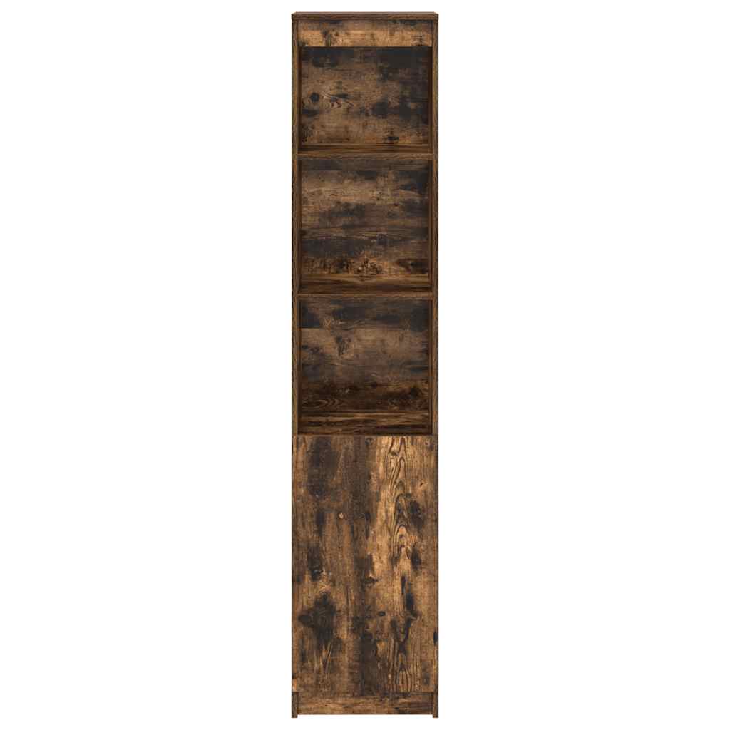 Høybord røkt eik 37,5x35x180 cm konstruert tre