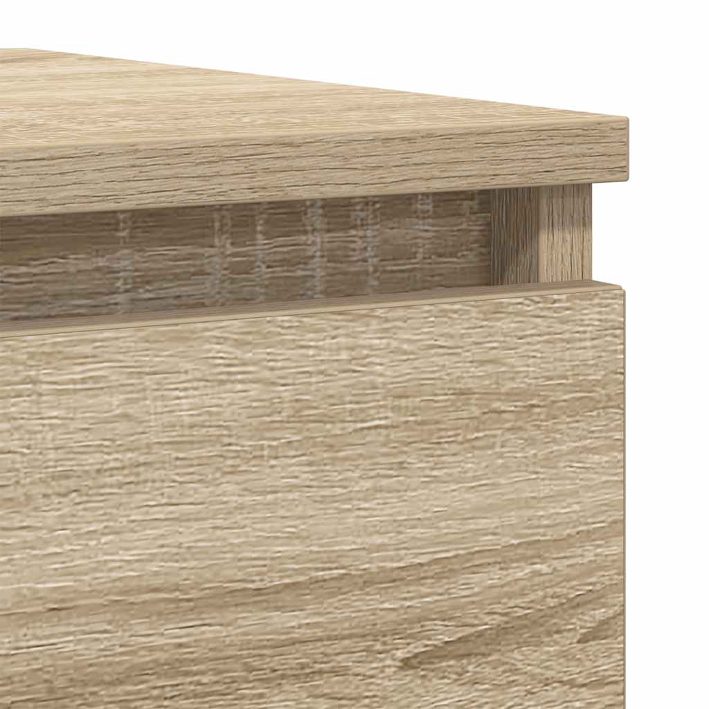 Skjenk sonoma eik 37,5x35x99 cm konstruert tre