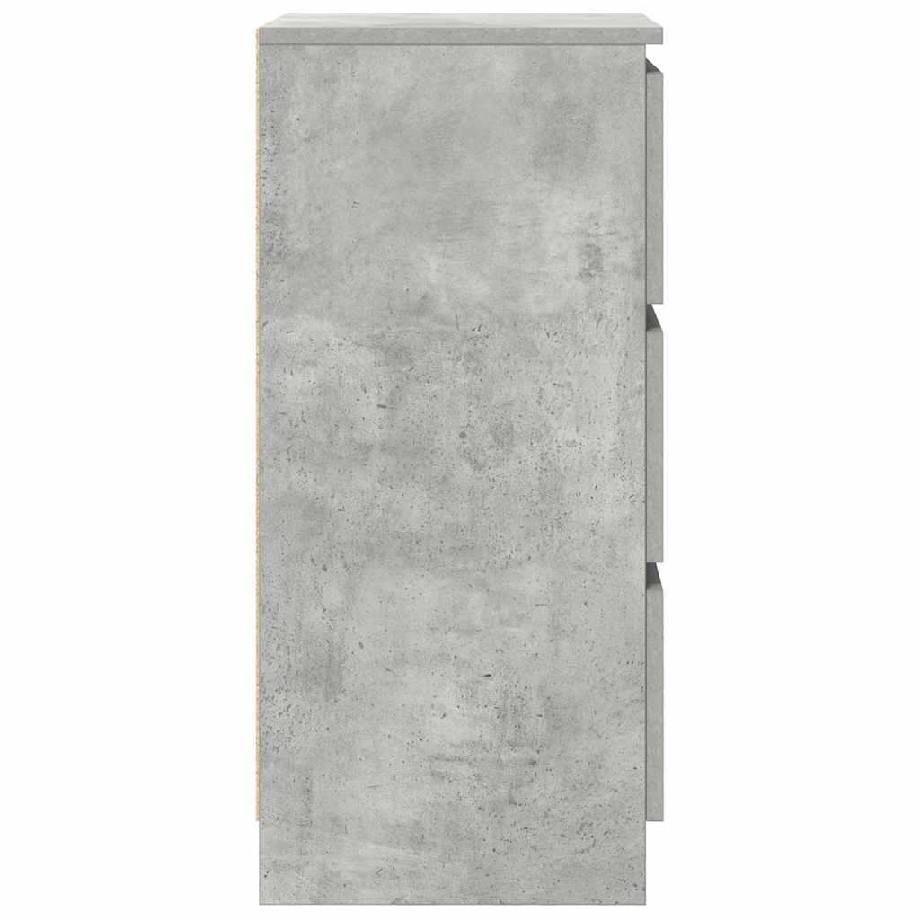 Skjenk betonggrå 37,5x35x76 cm konstruert tre