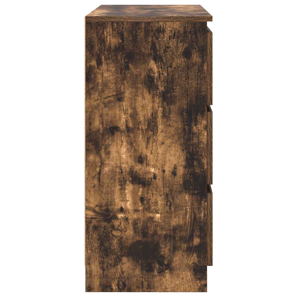 Skjenk røkt eik 80x35x76 cm konstruert tre
