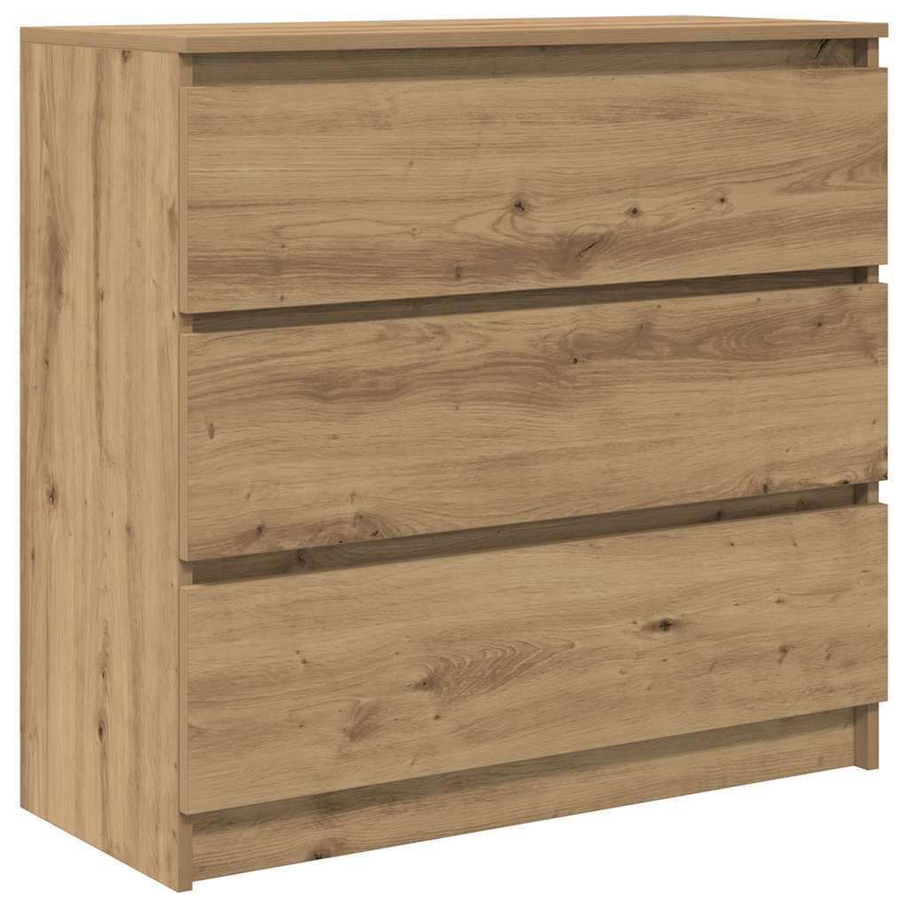 Skjenk artisan eik 80x35x76 cm konstruert tre