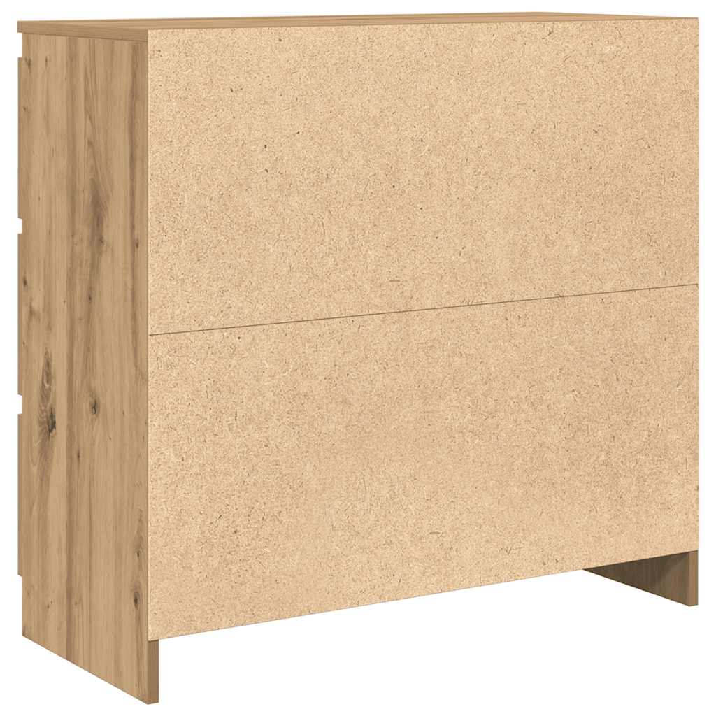 Skjenk artisan eik 80x35x76 cm konstruert tre