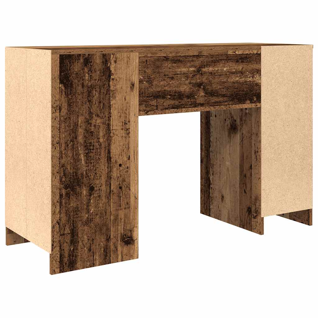 Skrivebord gammelt tre 120x42x76 cm konstruert tre