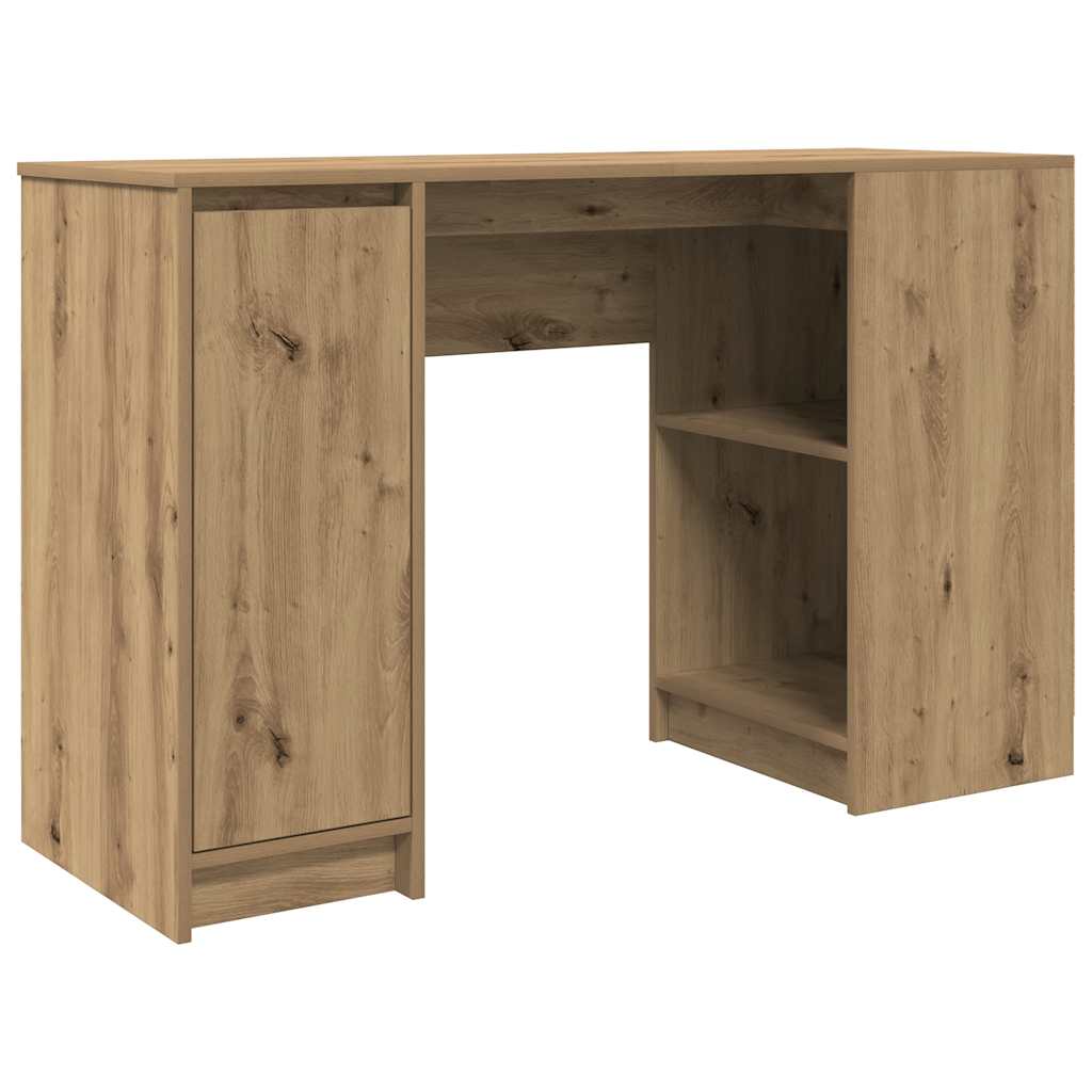 Skrivebord artisan eik 120x42x76 cm konstruert tre