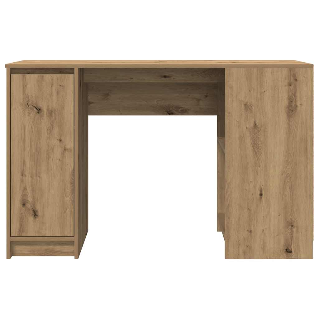 Skrivebord artisan eik 120x42x76 cm konstruert tre