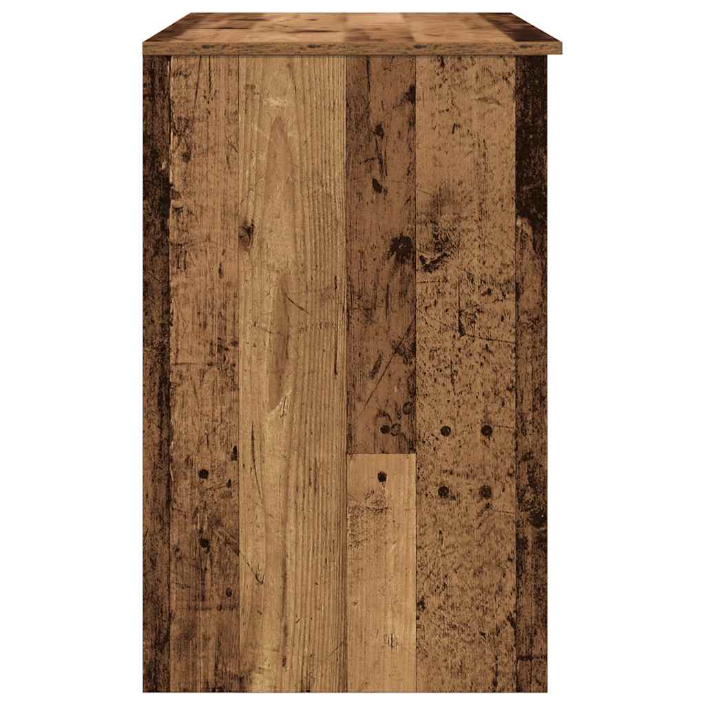 Skrivebord gammelt tre 86x49x76 cm konstruert tre