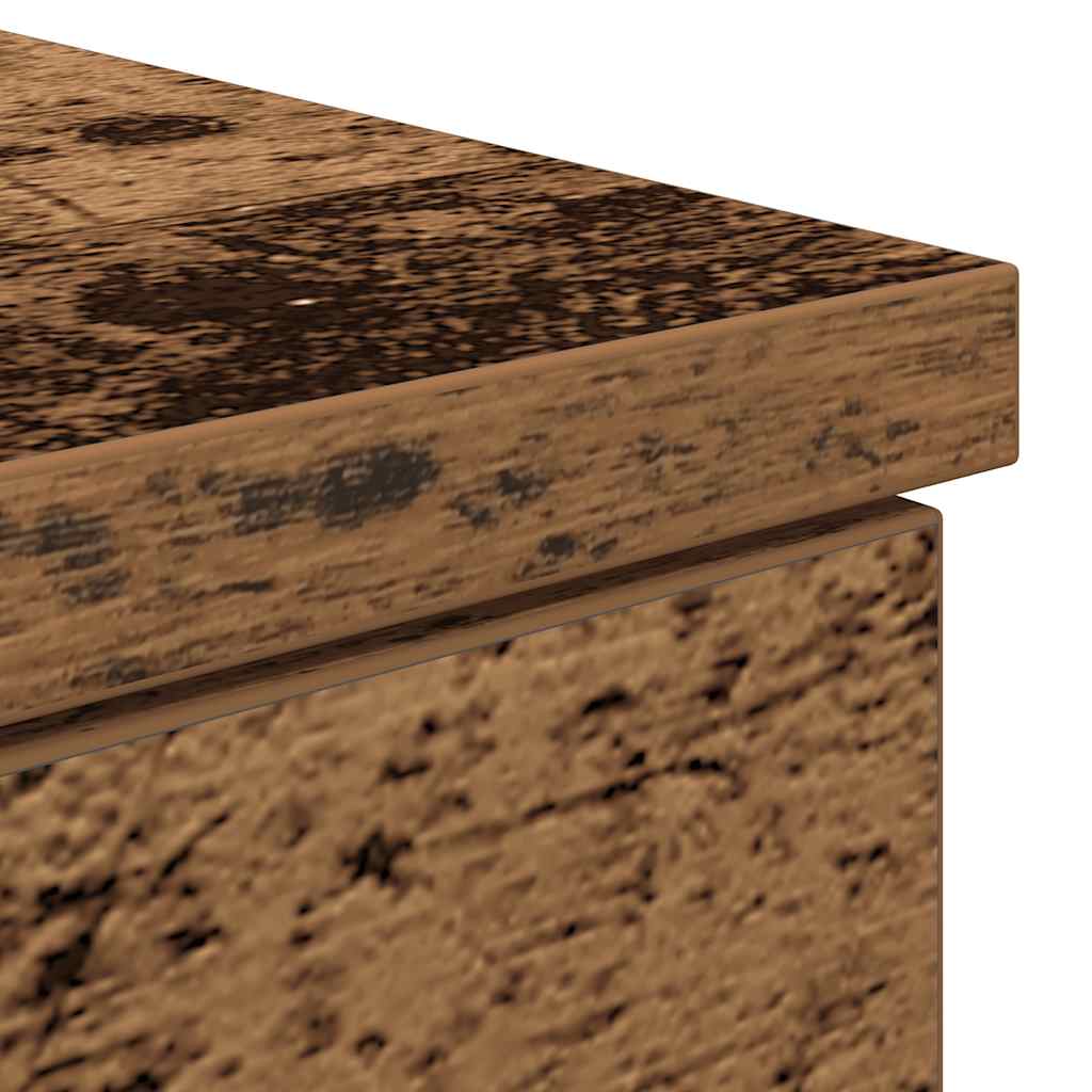 Skrivebord gammelt tre 86x49x76 cm konstruert tre