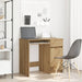 Skrivebord artisan eik 84x40x75 cm konstruert tre