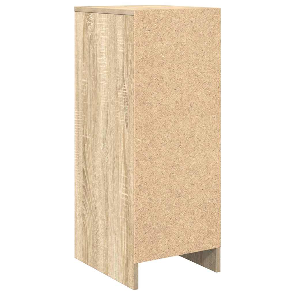 Skoskap sonoma eik 29,5x34x76 cm konstruert tre