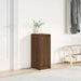 Skohylle brun eik 29,5x34x76 cm konstruert tre