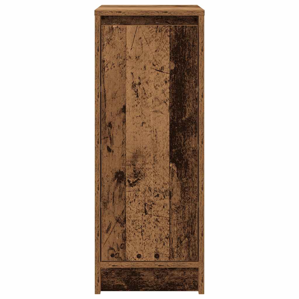 Skoskap gammelt tre 29,5x34x76 cm konstruert tre