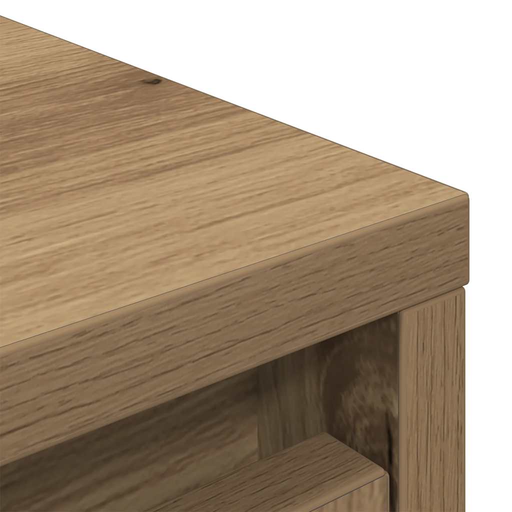 Skohylle artisan eik 29,5x34x76 cm konstruert tre