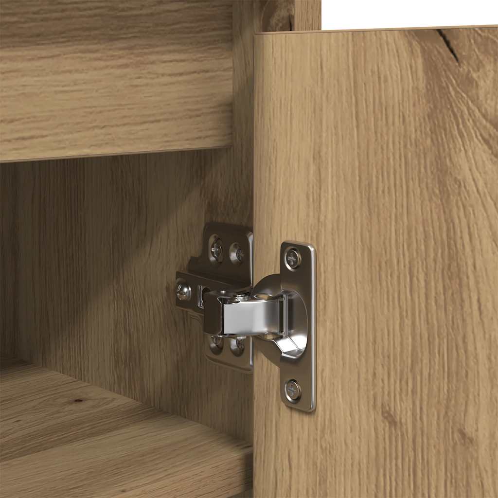 Skohylle artisan eik 29,5x34x76 cm konstruert tre