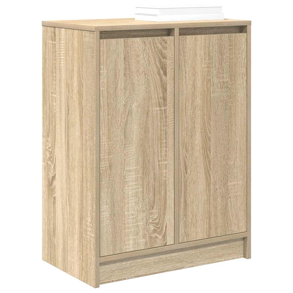 Skoskap sonoma eik 57x34x76 cm sponplate