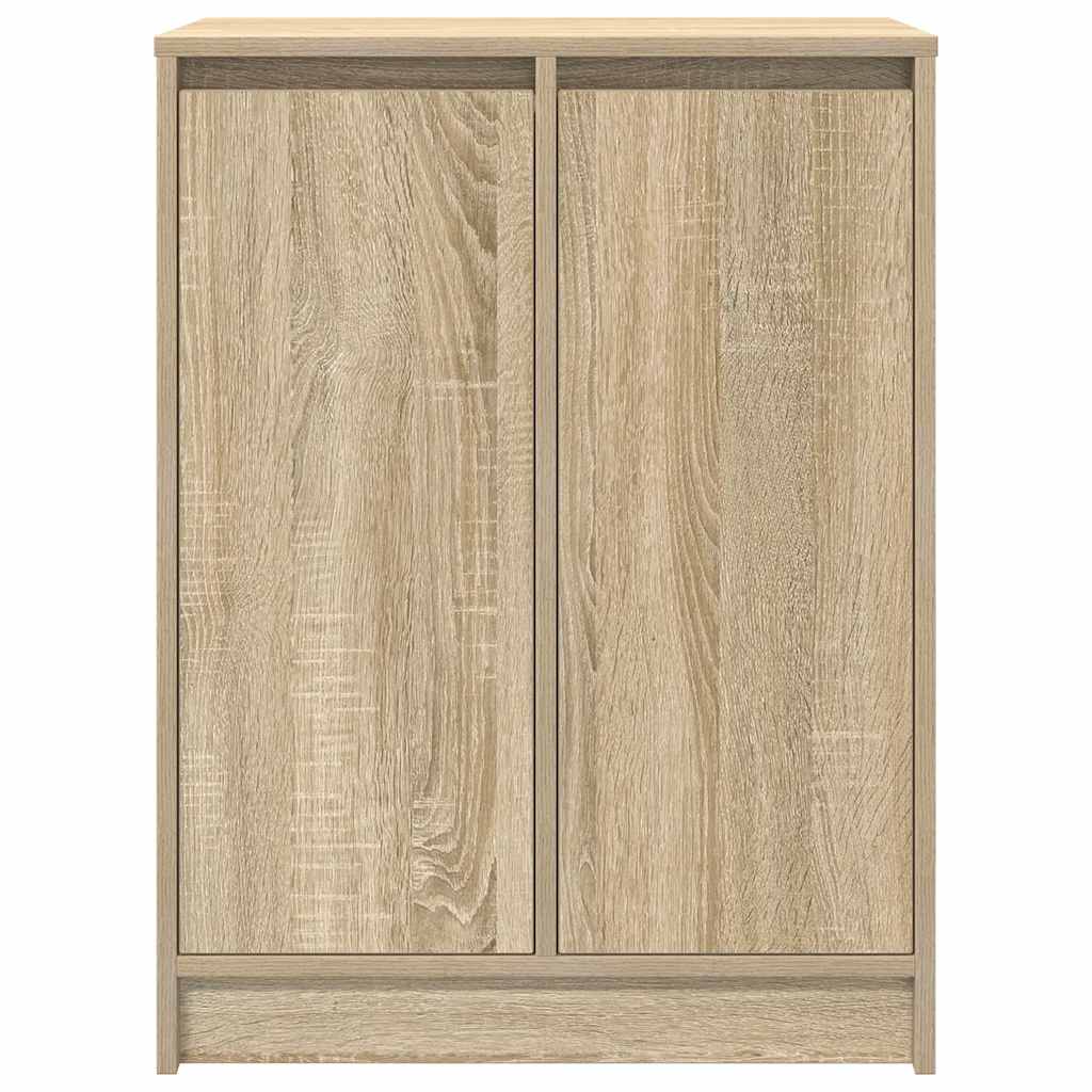 Skoskap sonoma eik 57x34x76 cm sponplate