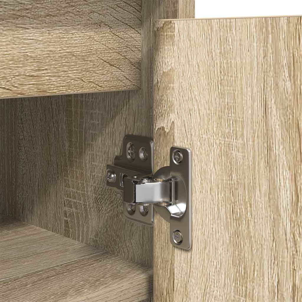Skoskap sonoma eik 57x34x76 cm sponplate