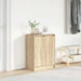 Skoskap sonoma eik 57x34x76 cm sponplate