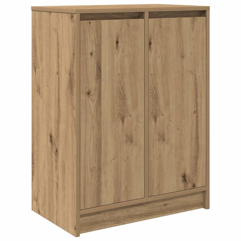 Skohylle artisan eik 57x34x76 cm konstruert tre