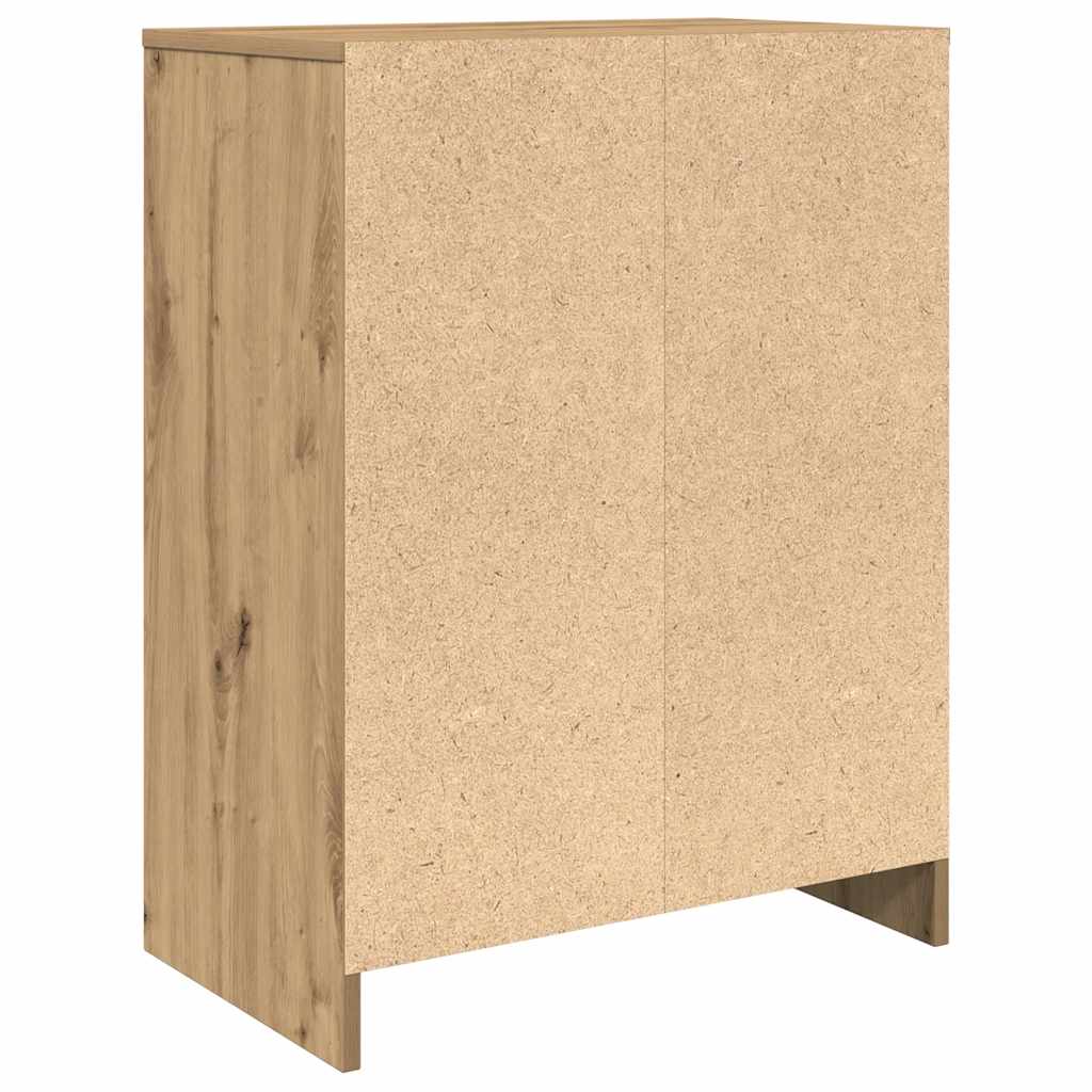 Skohylle artisan eik 57x34x76 cm konstruert tre
