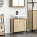 Baderomsservantskap sonoma eik 60x34,5x60 cm