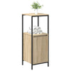 Baderomsskap med hyller sonoma eik 36x35x95 cm