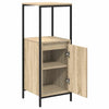 Baderomsskap med hyller sonoma eik 36x35x95 cm