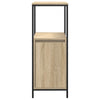 Baderomsskap med hyller sonoma eik 36x35x95 cm
